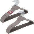 Non-Slip Rubber Coated Hangers, 20 Pack Space Saving Hangers