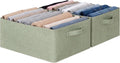 GRANNY SAYS Storage Basket for Shelves, Storage Bin, Sage Green, 2-Pack