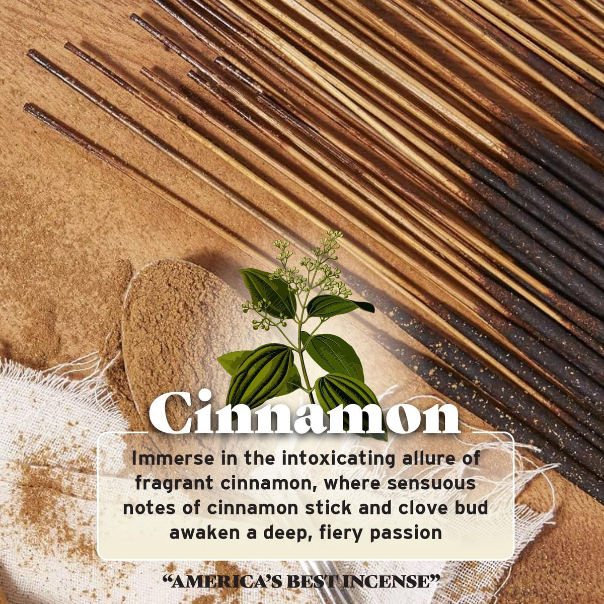 Wild Berry Cinnamon 11-Inch Incense Sticks, Hand Dipped, 100 Count