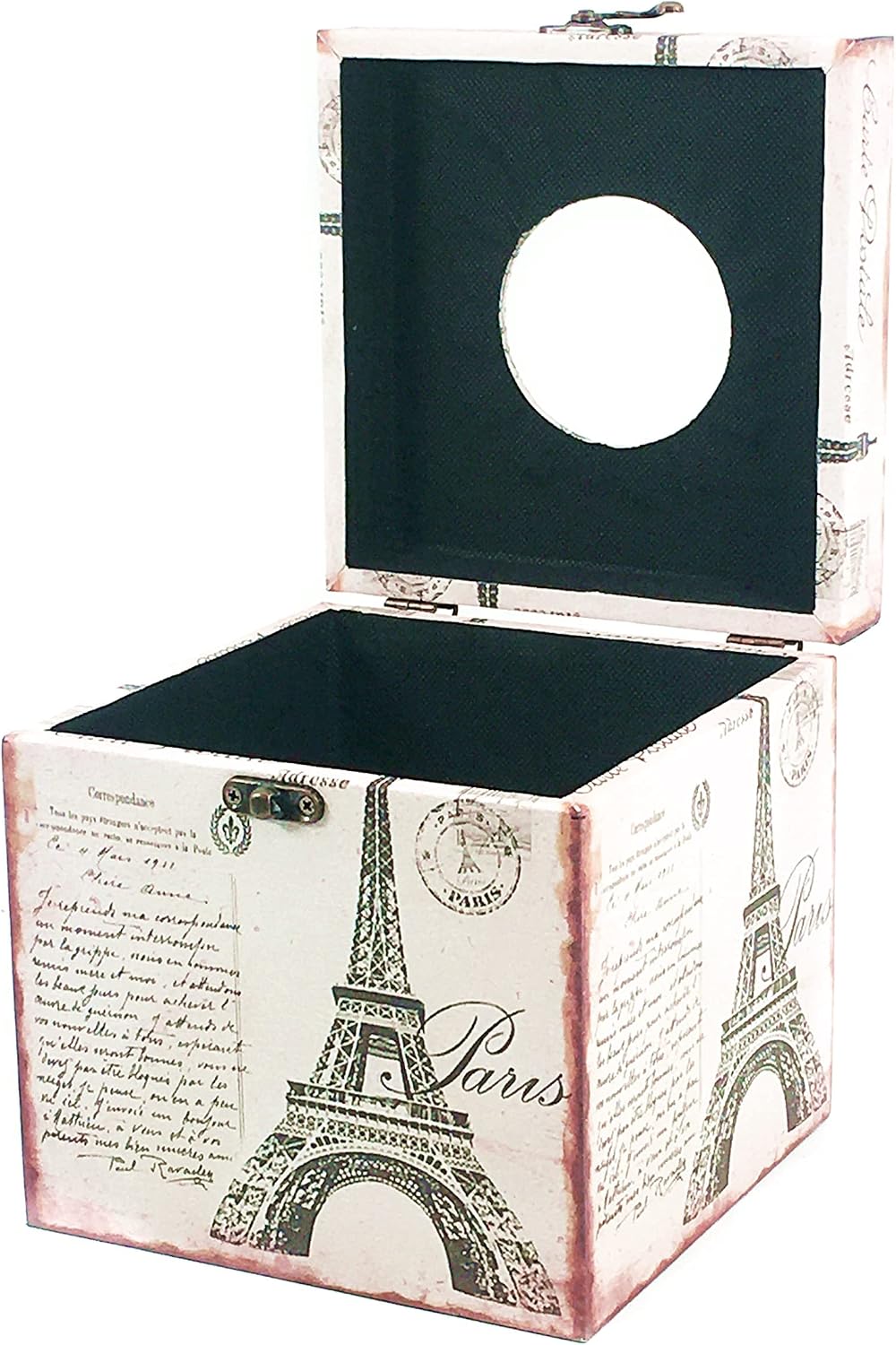 Bellaa Decorative Tissue Box, Vintage, Cover, Holder, Square, Fit Most
