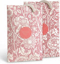 The Master Herbalist Scented Wardrobe Freshener Sachets in a William Morris Design. Available in Lavender, Sandalwood, Rose, Lily and Lilac (Helebore Pink, Pack of 2)