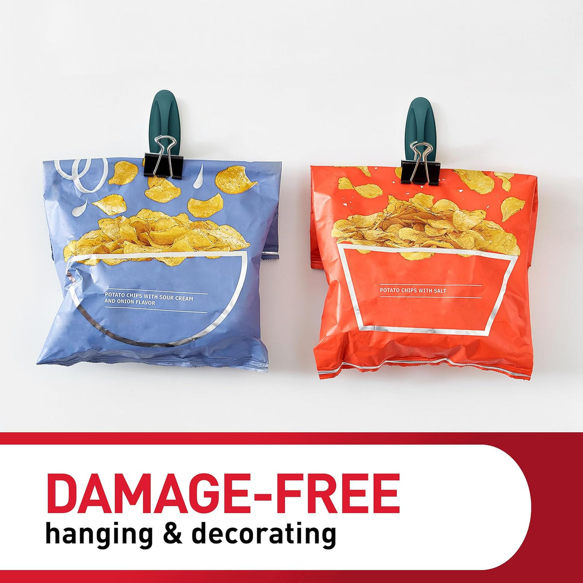 Command Medium Designer Hooks, 9 Hooks, 12 Strips