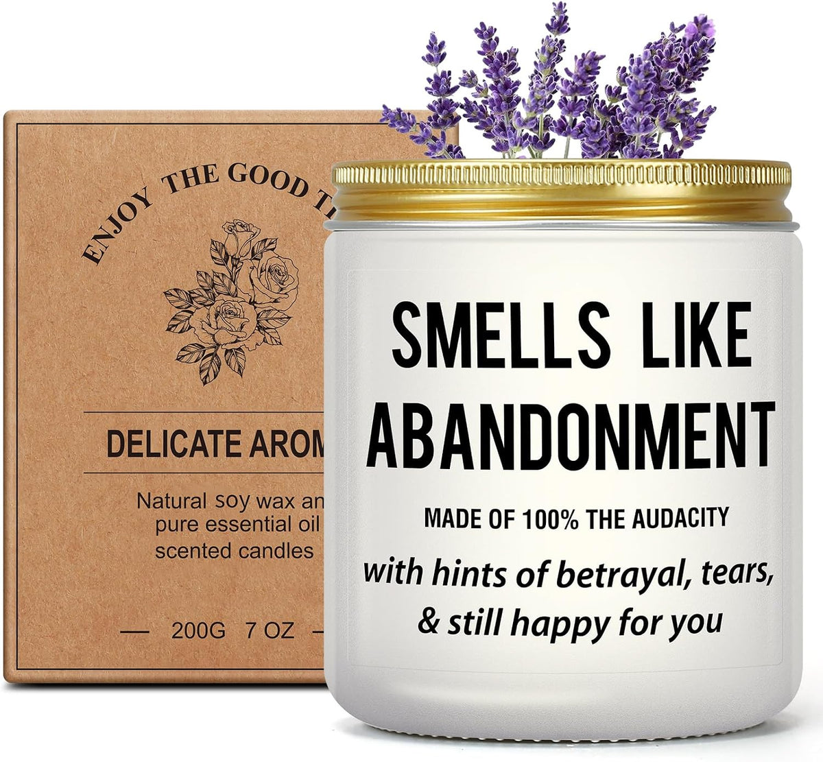 Coworker Leaving Gifts for Women Men, Funny Lavender Scented Candle, Gift for Work Bestie, Farewell Goodbye Retirement Gifts for Coworkers, boss, Friend, Colleague Going Away Gift for Female Male
