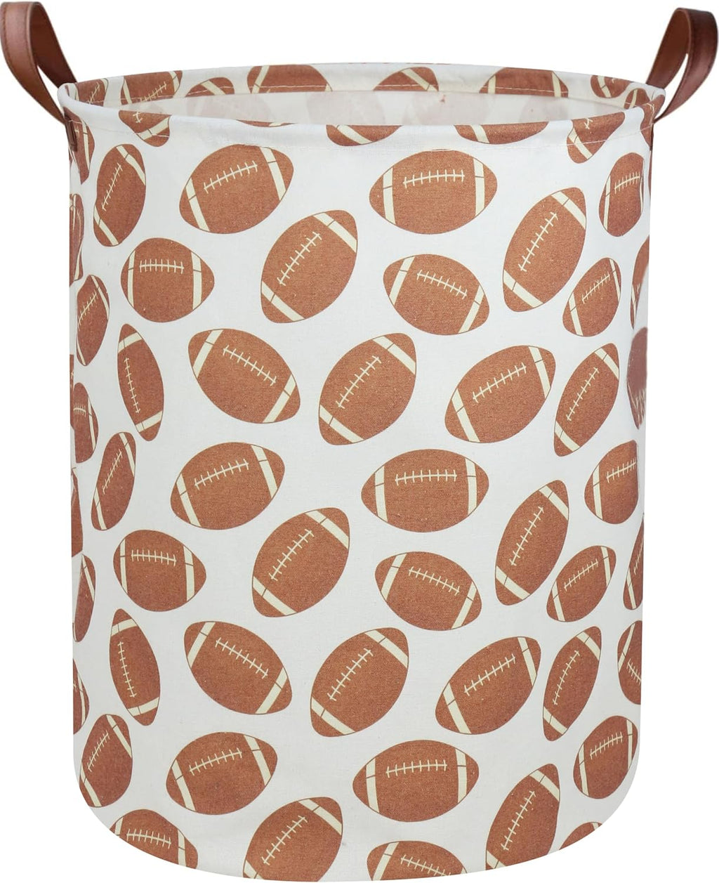 Kids Laundry Hamper Footballs Hamper for Nursery Boy Clothes Hamper Cute Kids Toys Storage Bin Organizer Football Room Decor for Home(Football)