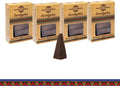 Sacred Elements Organic Incense Cones – Eucalyptus Scent (Pack of 4) | Natural Aromatherapy for Relaxation & Focus | Handcrafted, Low Smoke, Long-Lasting Fragrance for Home & Workspace