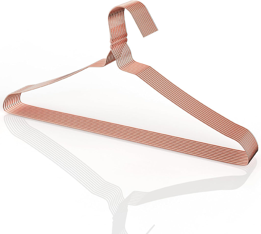 Mr. Pen- Metal Wire Hangers, 10 Pack, Rose Gold