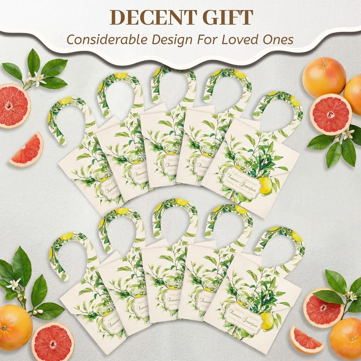 24 PCS Lavender Sachets for Drawers and Closets, Natural Closet Freshener
