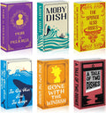 6 Pcs Book Sponges Non-Scratch Novel Design for Dishes Pots