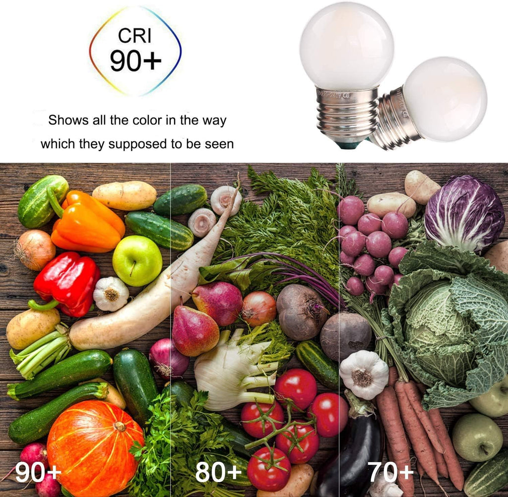 15 Pack Frosted LED Replacement Bulbs, 1.5W Low Wattage Led Bulb 15W Equal