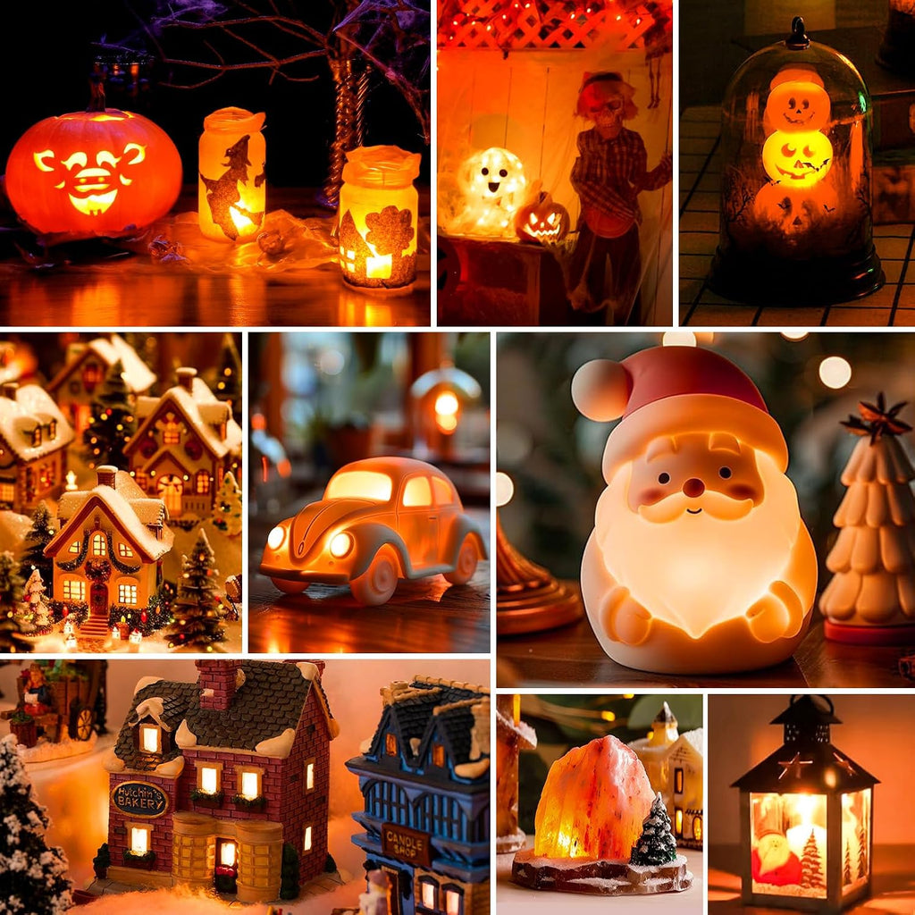 Brightown 6ft Accessory Cord with Light Bulb for Halloween Decor