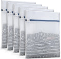Heavy-Duty Honeycomb Mesh Laundry Bags 5-Pack (16x20 Inch) | Delicates Protector for Lingerie & Baby Clothes