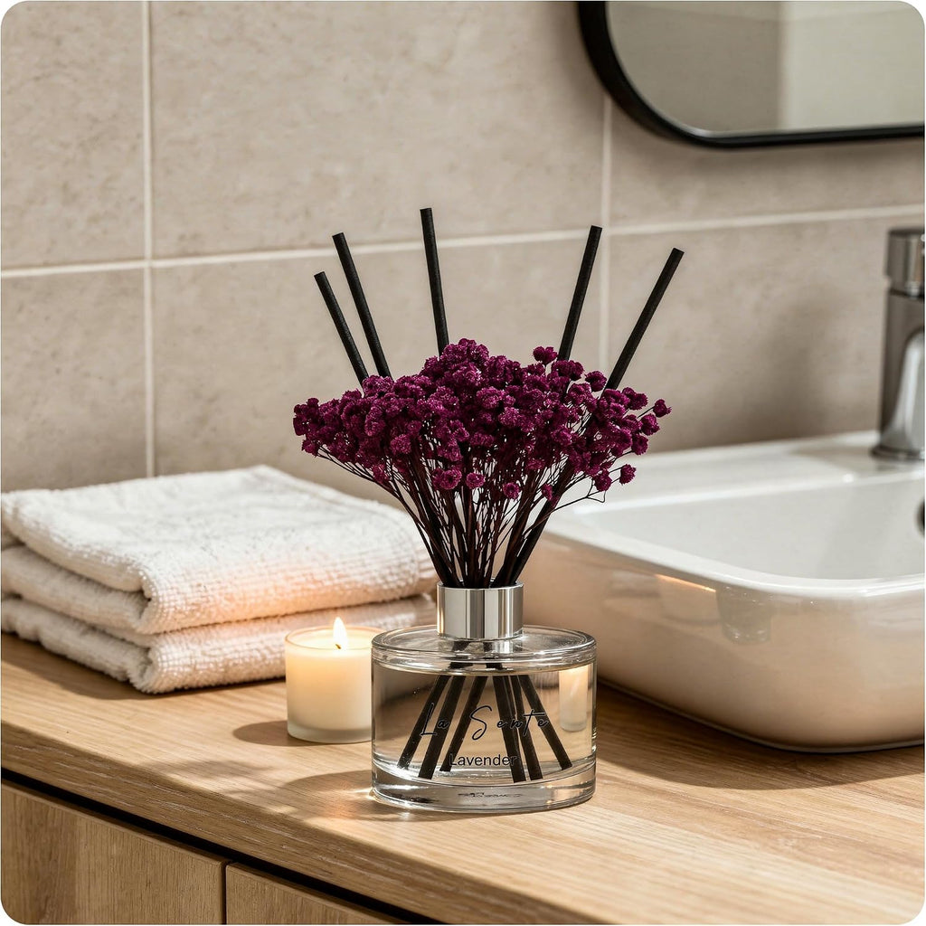Reed Diffuser Set, Lavender, 6.7fl oz / 200 ml, for Home