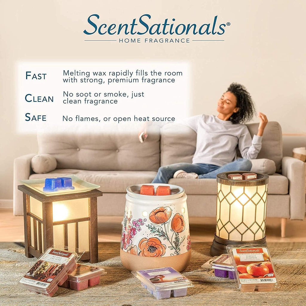 Scentsationals Pumpkin Spice Scented Wax Melts 10oz (24 Cubes)