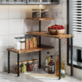3 Tier Adjustable Countertop Organizer Corner Shelf