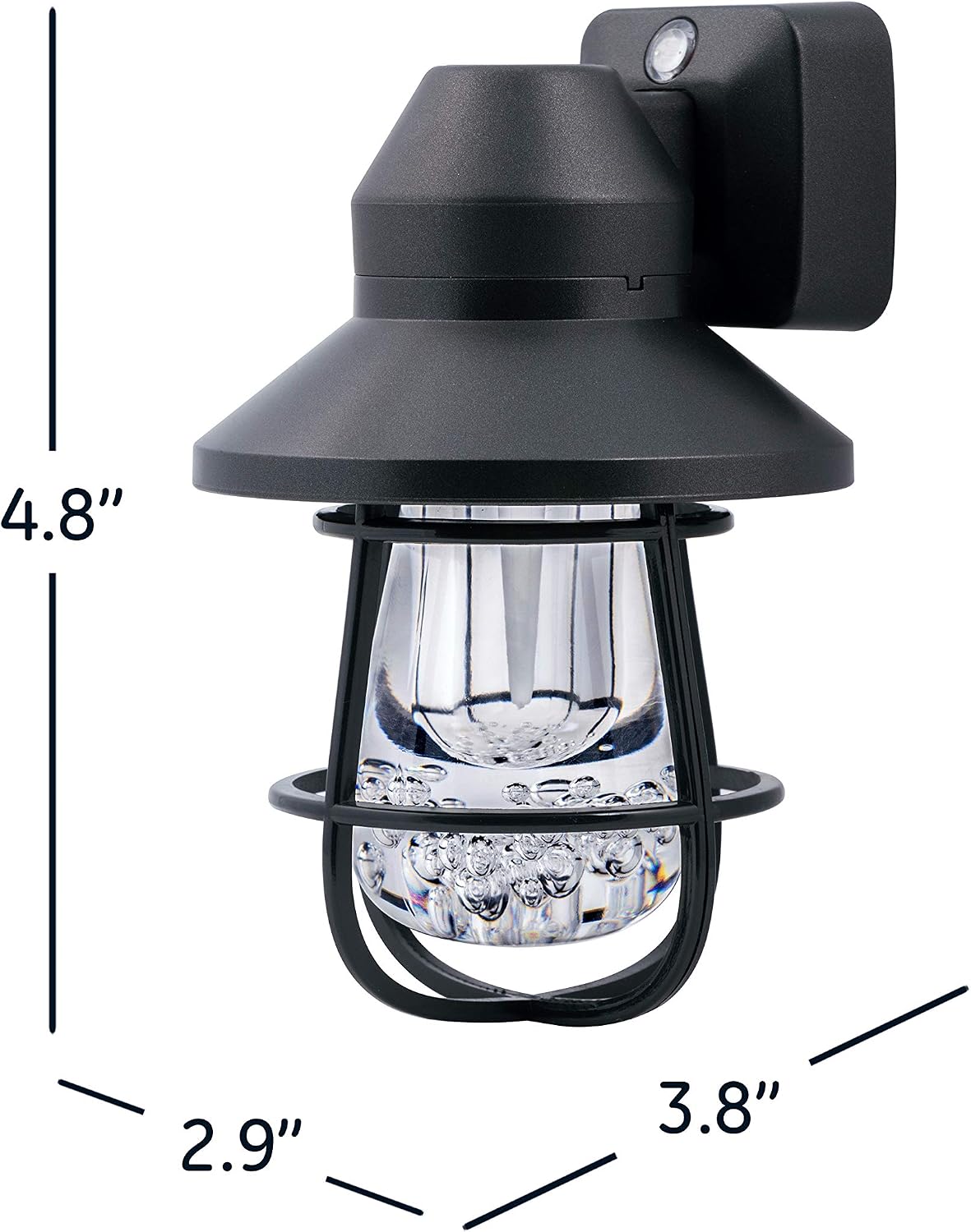 GE Vintage Night Lights Plug Into Wall, Auto Dusk to Dawn Sensor, 4 Pack