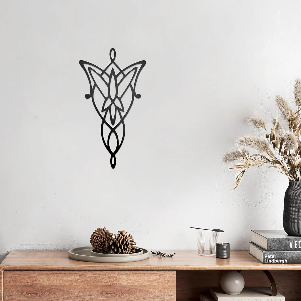 Lord Decor, Elven Fantasy Metal The Rings Wall Art for Home Display Gifts