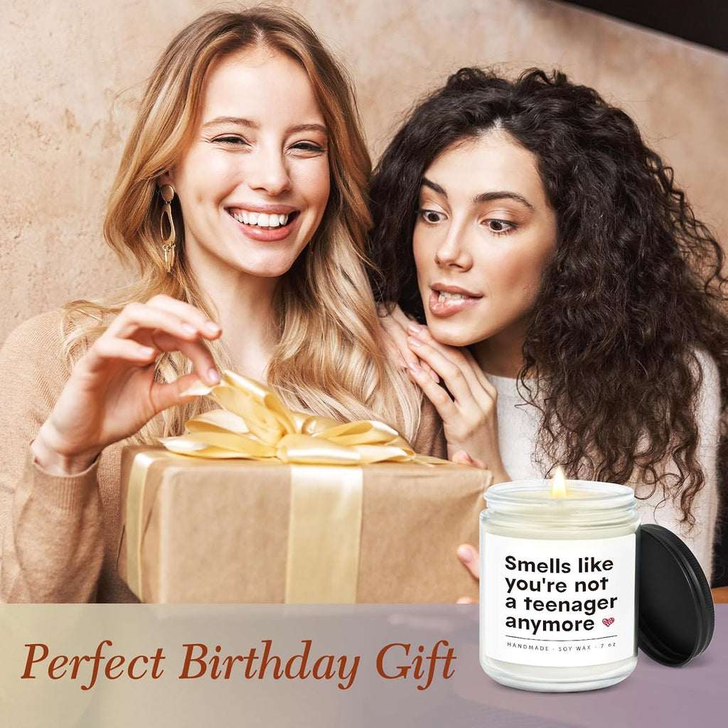20th Birthday Gifts Women Men, 20th Birthday Decorations Candle for Women Men, Twenty Bd Gifts for Him Her,Friend,Sister,Wife,Husband,Dad,Mom - Handmade Candle 7oz