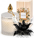 VIONAMI Black Bat Rare Flower Fragrance Luxury Scented Candle Gift