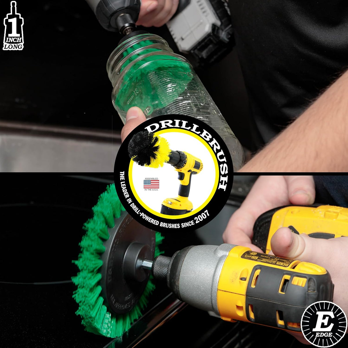 Drillbrush Dishwasher Safe Kitchen Appliance Cleaner Brushes for Drill