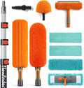 20FT High Ceiling Duster Kit, High Reach Duster with 4-12FT Extension Pole