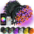Smart Color Changing Halloween Lights String 211FT 600 LED APP and Remote