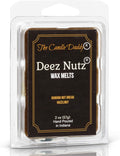The Candle Daddy Deez Nutz- Funny Banana Nut Bread Scented Melts- Maximum Scent Wax Cubes/Melts- 1 Pack -2 Ounces- 6 Cubes