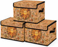 Stackable Clothes Storage Bins with Lids 3 Pack