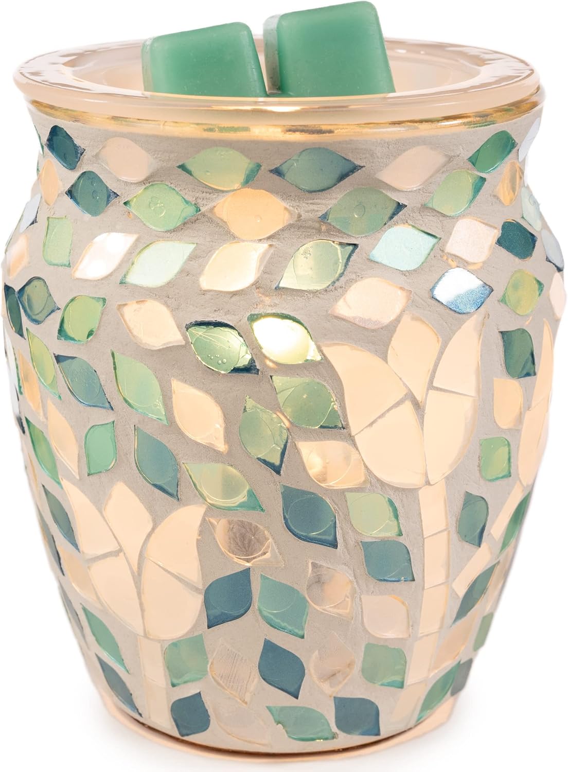 ScentSationals Garden Delight - Mosaic Wax Warmer for Scented Wax Melts