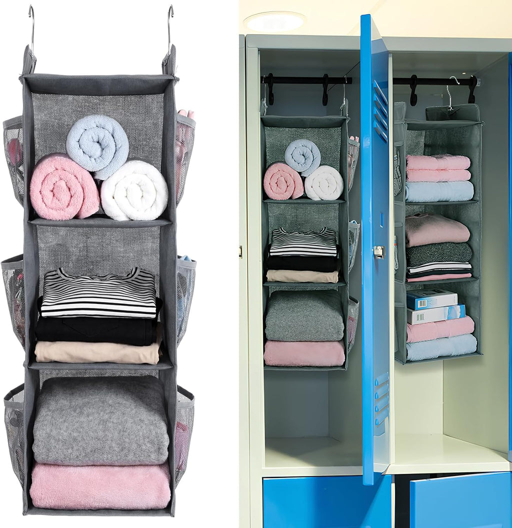 Pinkunn 3 Shelf Hanging Golf Locker Organizer