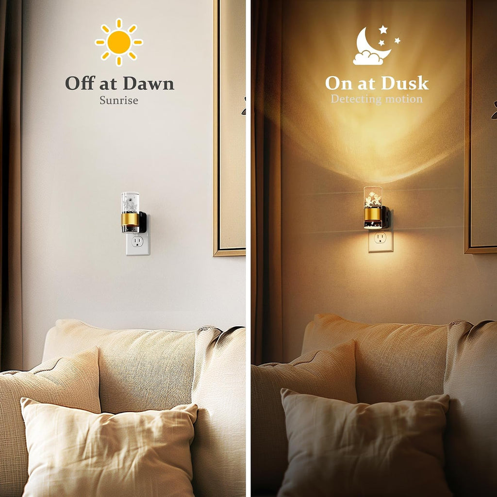 JandCase Night Lights Plug into Wall, Angel Night Light
