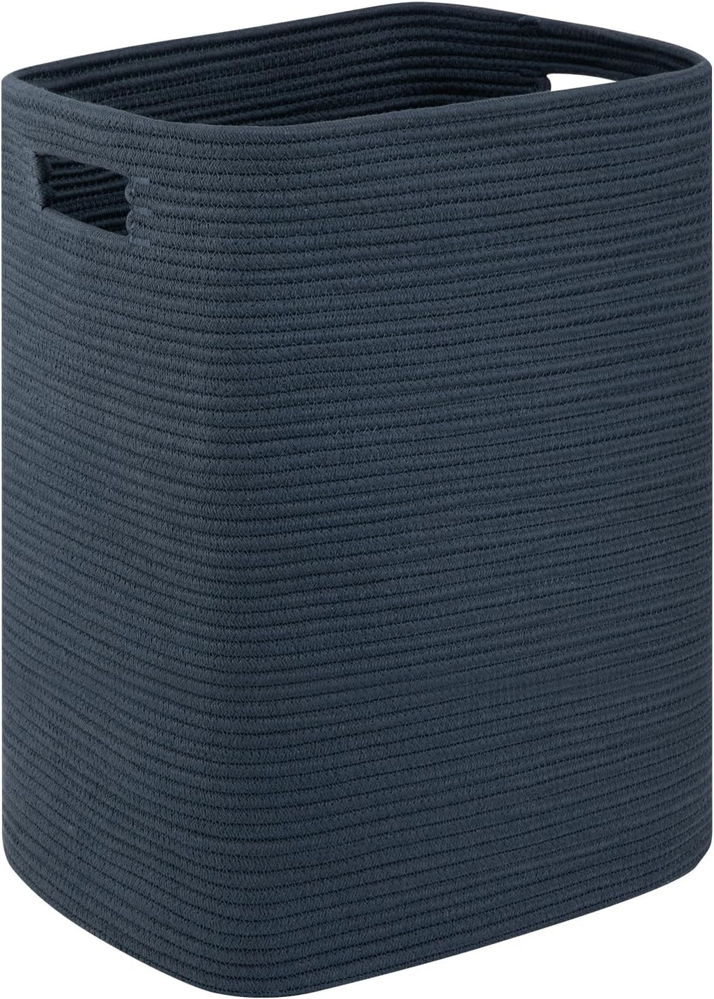 OIAHOMY Laundry Hamper Laundry Basket Cotton Rope Storage Baskets Blue