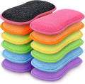 HOMEXCEL Dish Sponge 12 Pack, Microfiber Kitchen Sponges for Cleaning