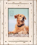 Prinz Homestead 5x7 Antique White Picture Frame, Distressed Finish
