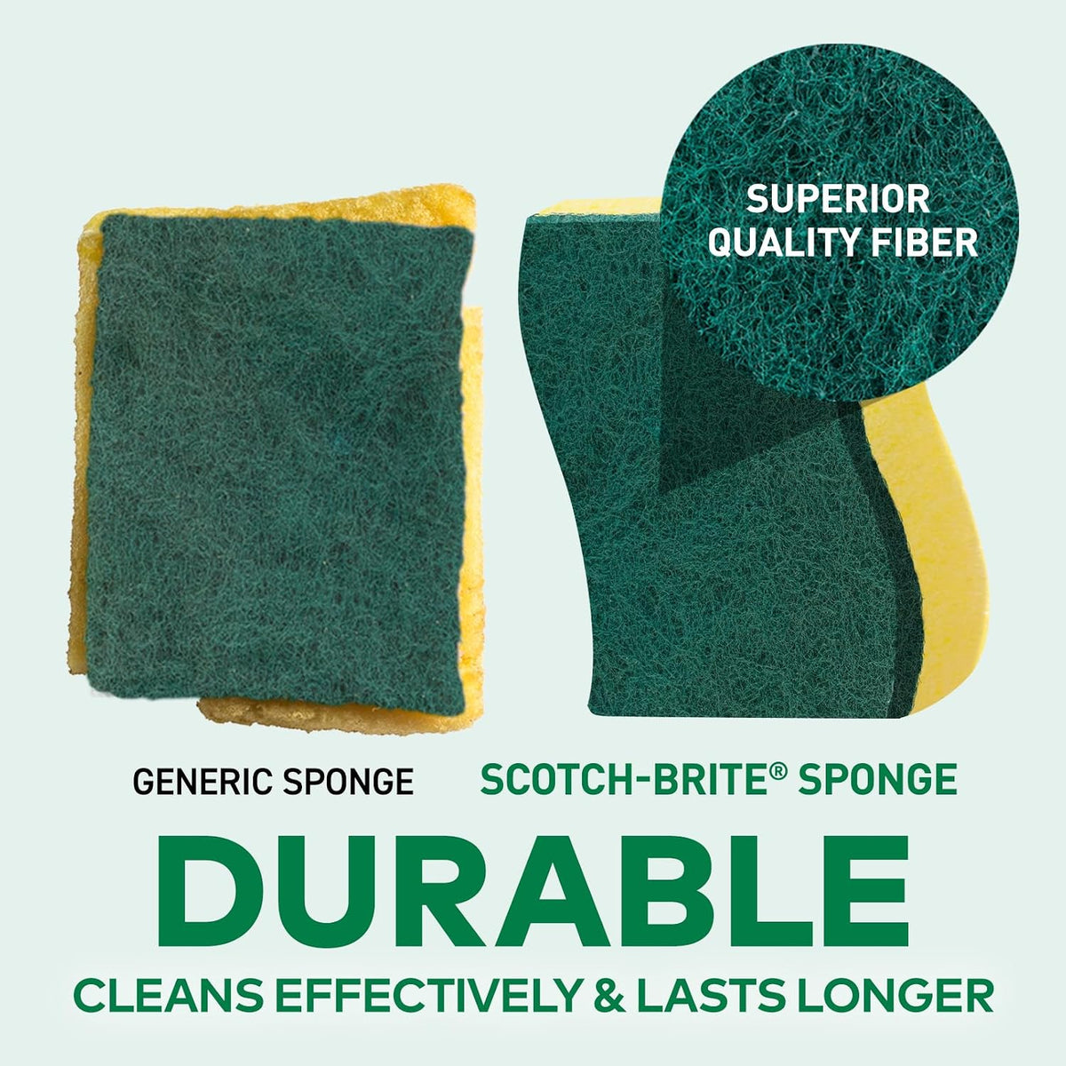 Scotch-Brite Scrub Sponge - Pack of 6