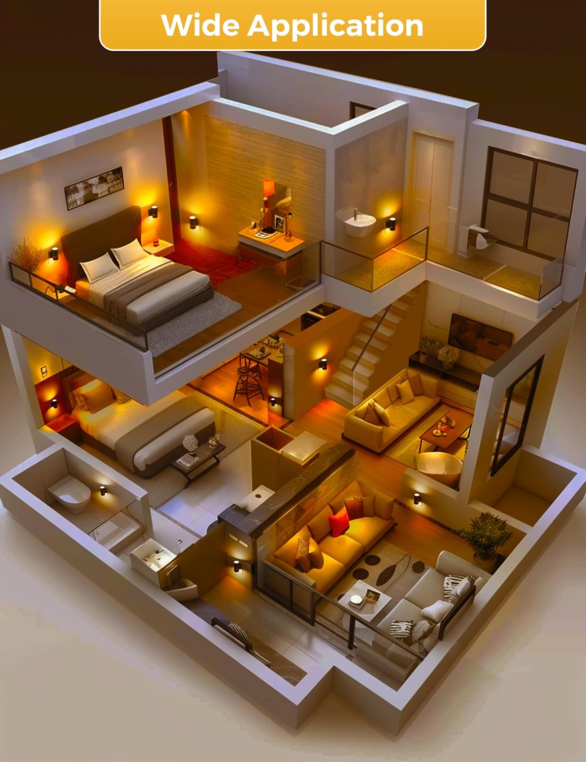 L LOHAS LED Night Lights Plug into Wall, Dusk to Dawn Night Light
