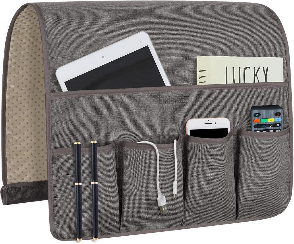 Remote Control Holders for Armchairs, Couch Caddy, Featuring Non-Slip Bases
