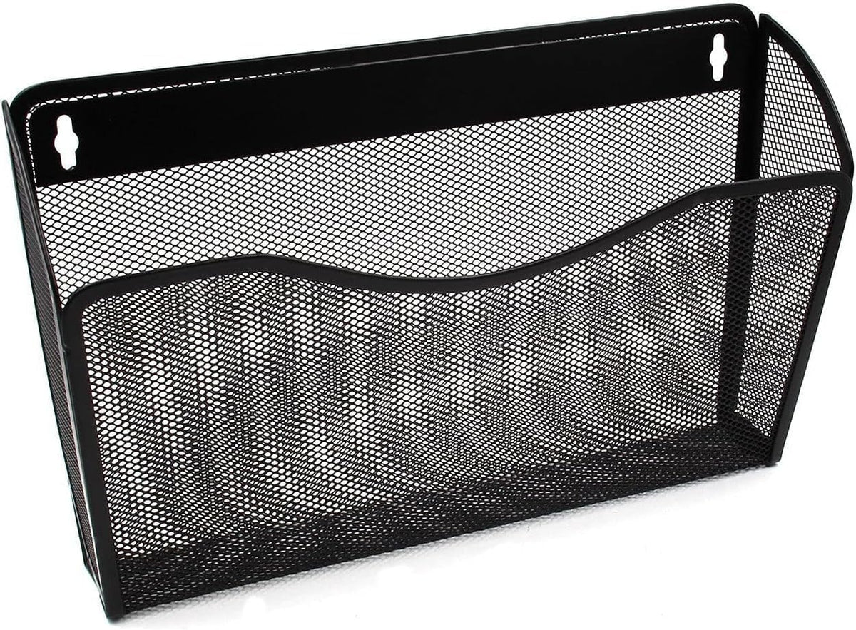YBM HOME 2445vc Magazine Rack, Black