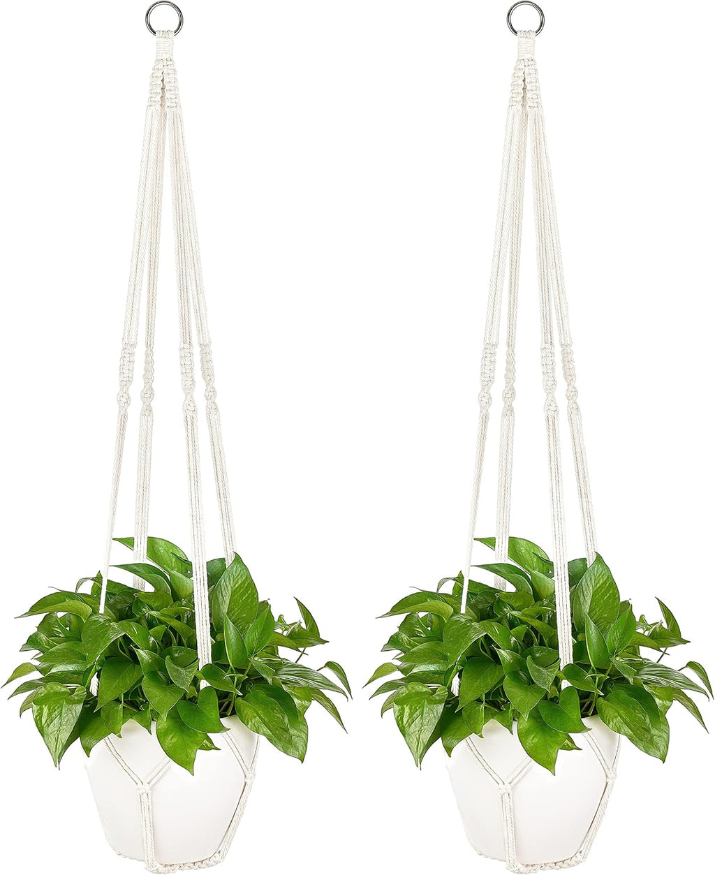 Dahey Macrame Plant Hanger Indoor 43 Inches Hanging Plant Holder Basket