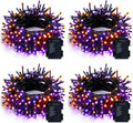 Dazzle Bright 4 Pack Battery Operated Halloween Lights, 16 FT String Lights