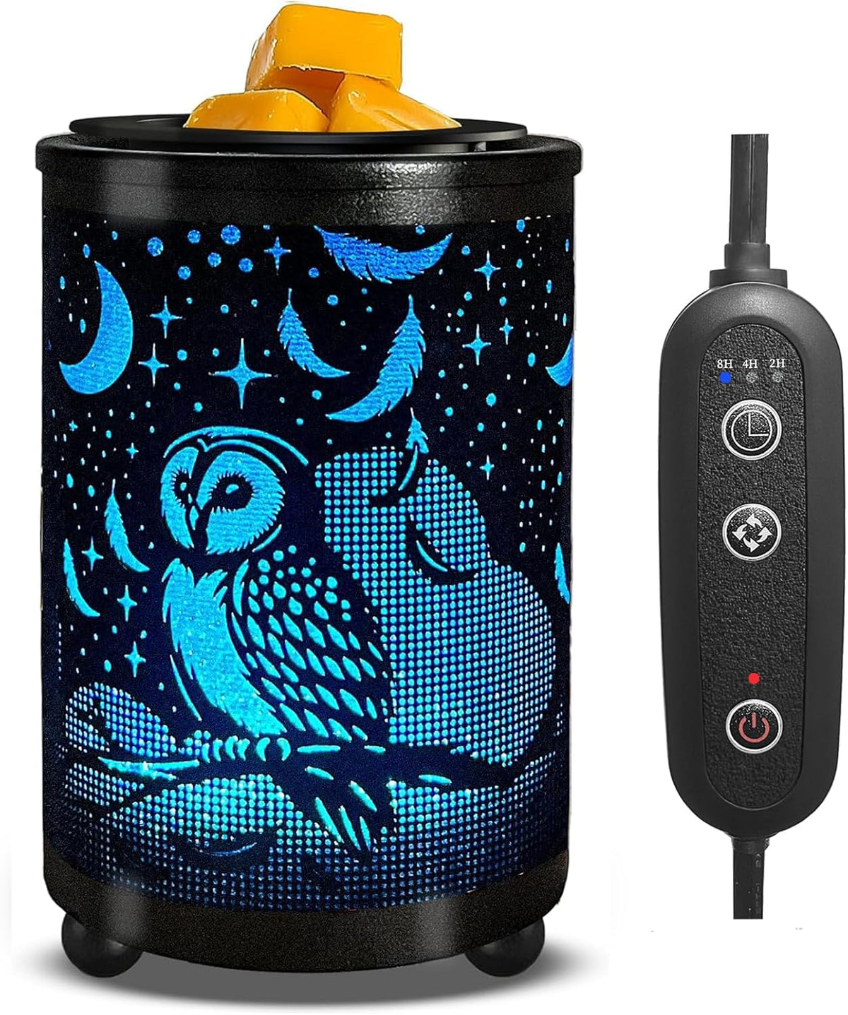 Leyoue Wax Warmer, Wax Melt Warmer with PTC Heating Plate & 7-Color LED