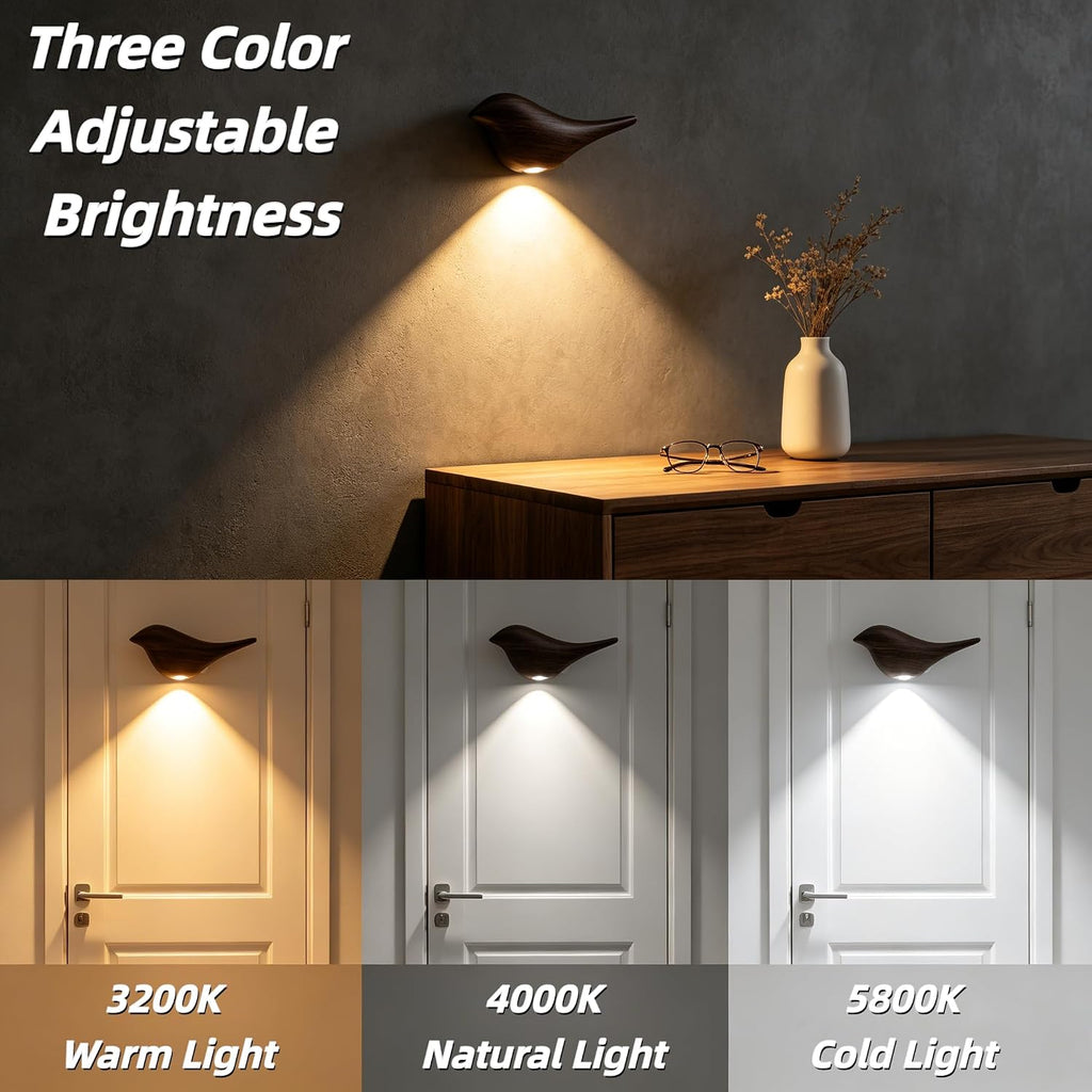 Cute Bird Night Light: Motion Sensor Lights for Indoor Use