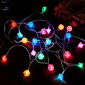 Wettarn 10 ft Polyhedral Dice String Lights, LED Dice Lights