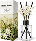 Reed Diffuser, Binca Vidou Vanilla Scent Oil Diffusers Set for Home 3.38oz