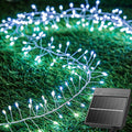 2 Pack 240 LED 20FT Total 40FT 480LED Solar Fairy Lights Outdoor Waterproof