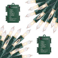Brightown Battery Operated Christmas Lights, 2 Pack Total 100 LED 35.6Feet