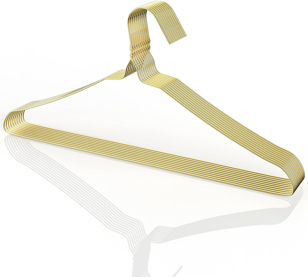 Mr. Pen- Metal Wire Hangers, 10 Pack, Gold