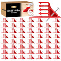 1 Pcs Cable Stacker Wire Staples, Plastic Clips with Nail, Red