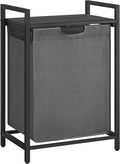 VASAGLE Laundry Hamper with Shelf, 1 Pull-Out Bag, 17.2 Gallons (65L)