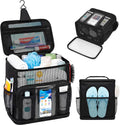 Shower Caddy Portable for College Dorm, Hanging Travel Toiletry Bag with Phone Pocket & Waterproof Bottom Cover,Quick-Dry Mesh Shower Bag,Dorm Room Essentials for Guys & Girls,Cruise Essentials 2026