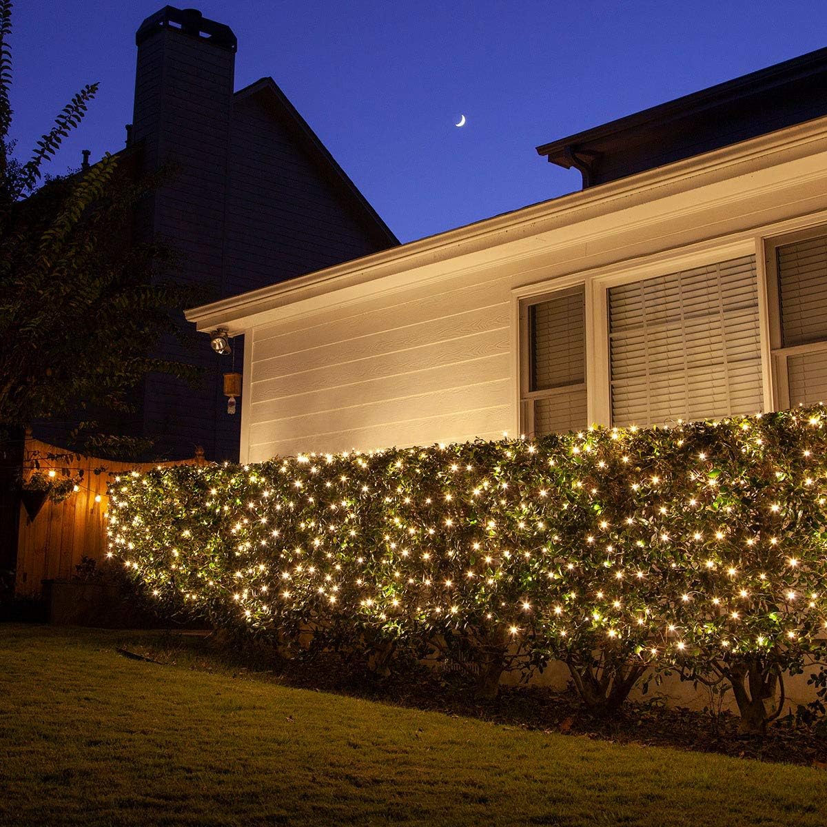 Lighting EVER Plug in Fairy Lights, 66ft 200 LED String Lights with Switch